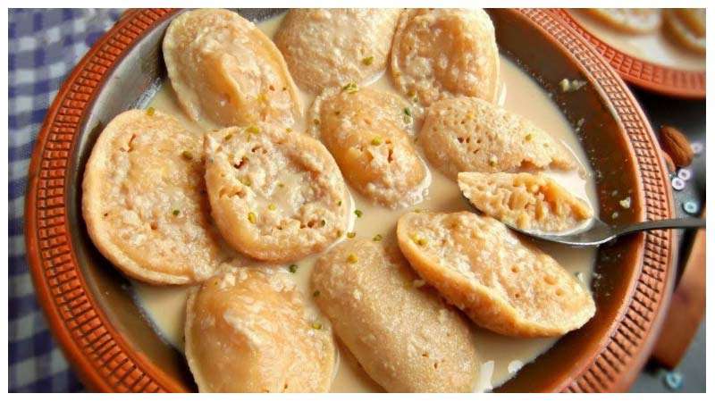 দুধ চিতই জোড়া