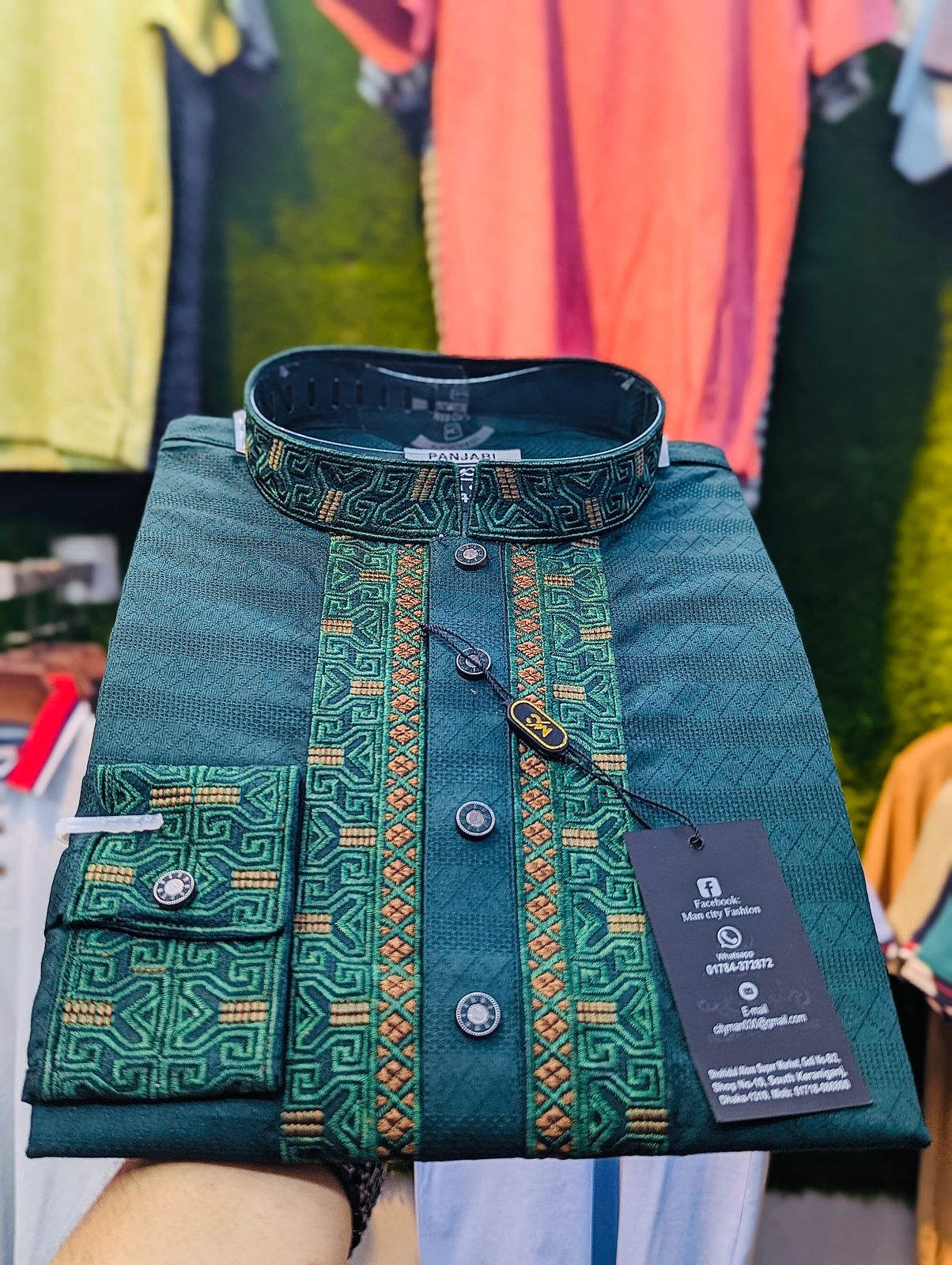 Premium Embroidery Panjabi