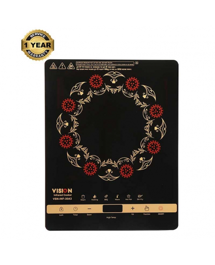 Vision RE-VSN-XI-30A3 Infrared Cooker - Black