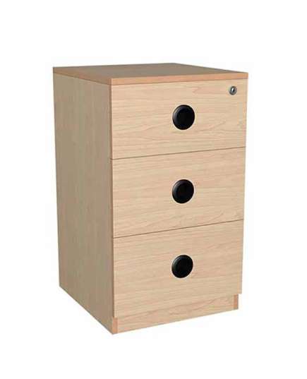 Regal Laminated Board Drawer Unit Beech