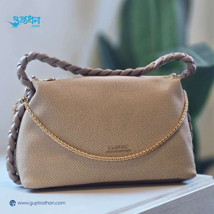 New Boho Sling Bag – Beige | Casual Chic Crossbody for Women