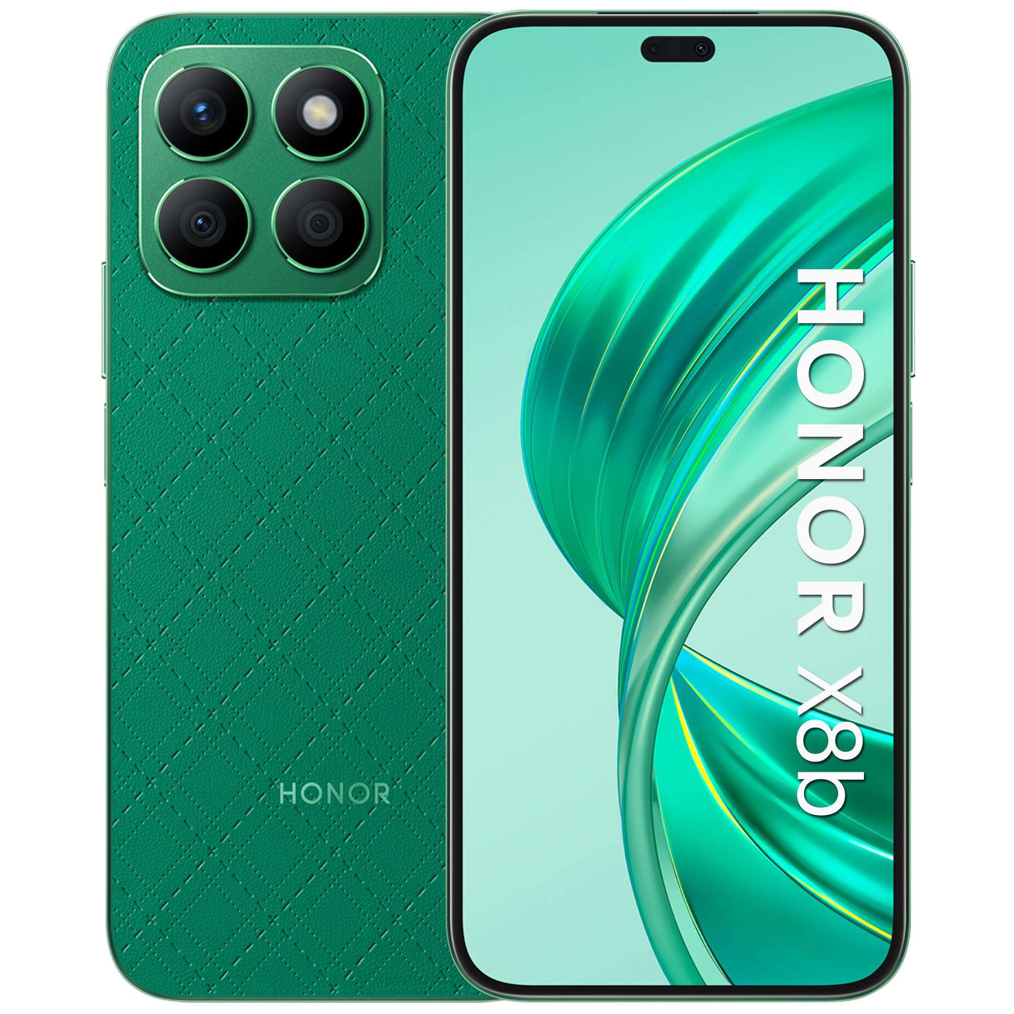 HONOR X8b – Snapdragon 680, 6.7" AMOLED, 8GB + 512GB, 108MP Camera (Glamorous Green, Midnight Black, Titanium Silver)