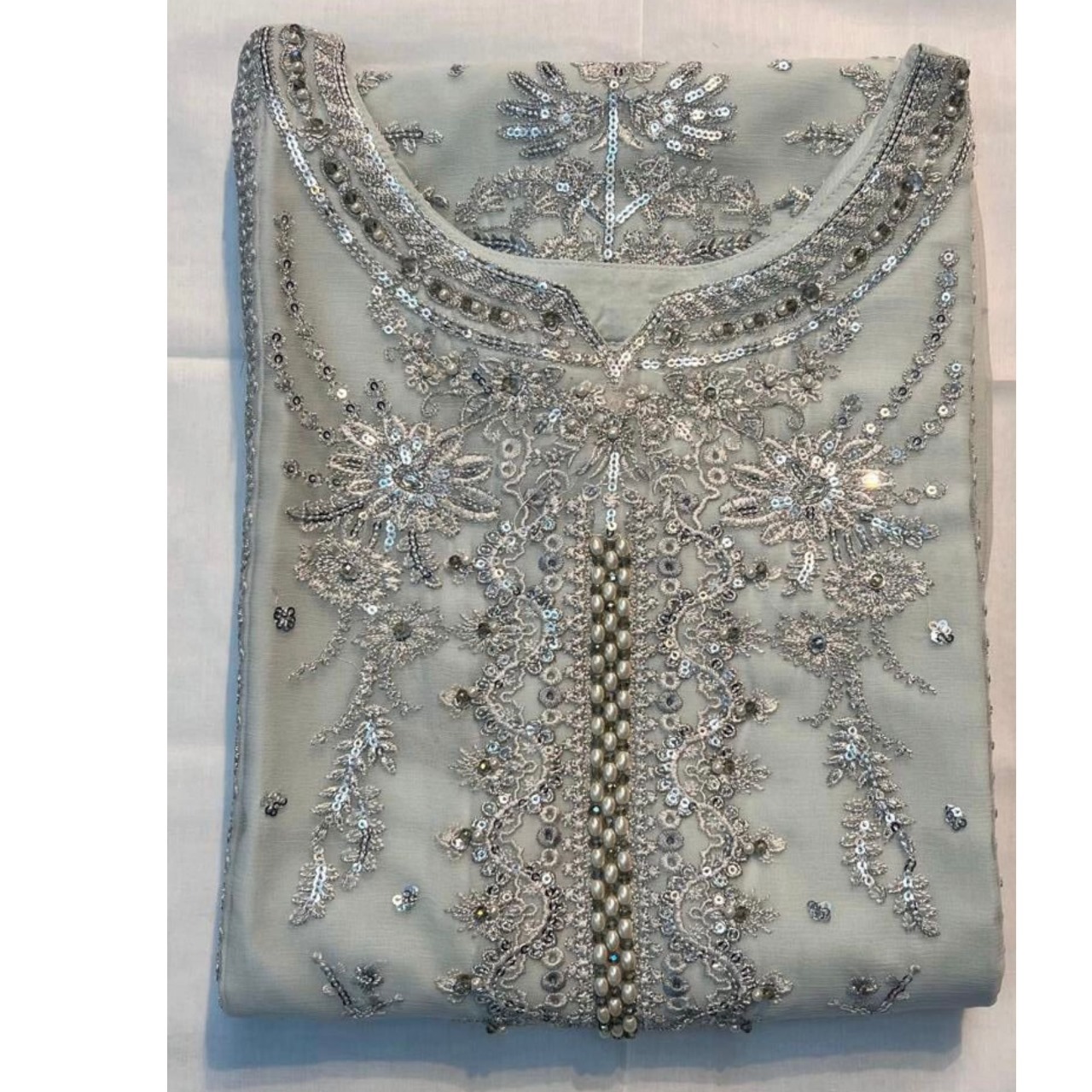 Pakistani luxury readymade chiffon 3pieces exclusive gorgeous dress piece