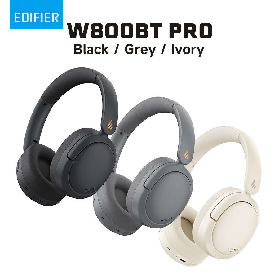 Edifier W800BT Pro Special Edition – Wireless Bluetooth Headphones with aptX & 55H Battery
