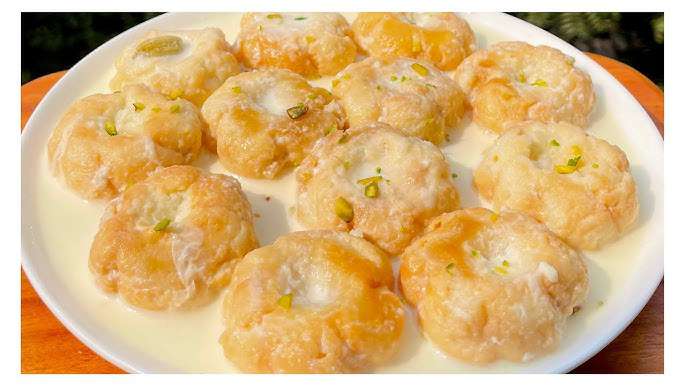 দুধ এ ভিজানো পাকনপিঠা