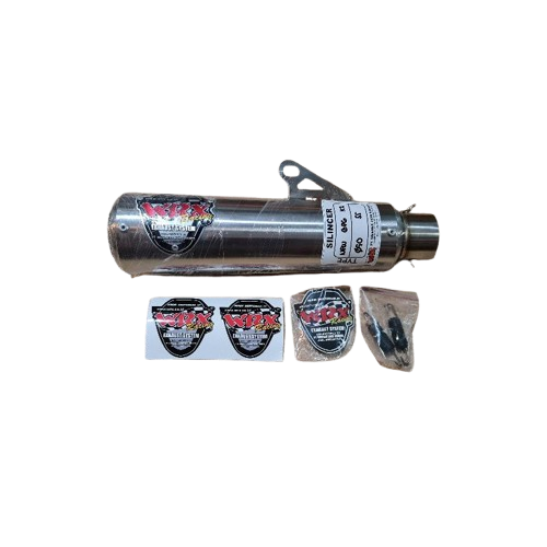 WRX GP6 SS Exhaust – Stainless Steel High-Performance Motorcycle Muffler