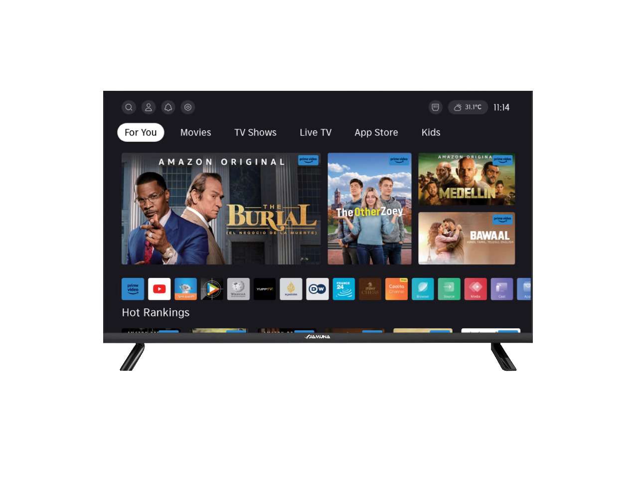 Jamuna 32" Smart TV Coolita J32BDSF