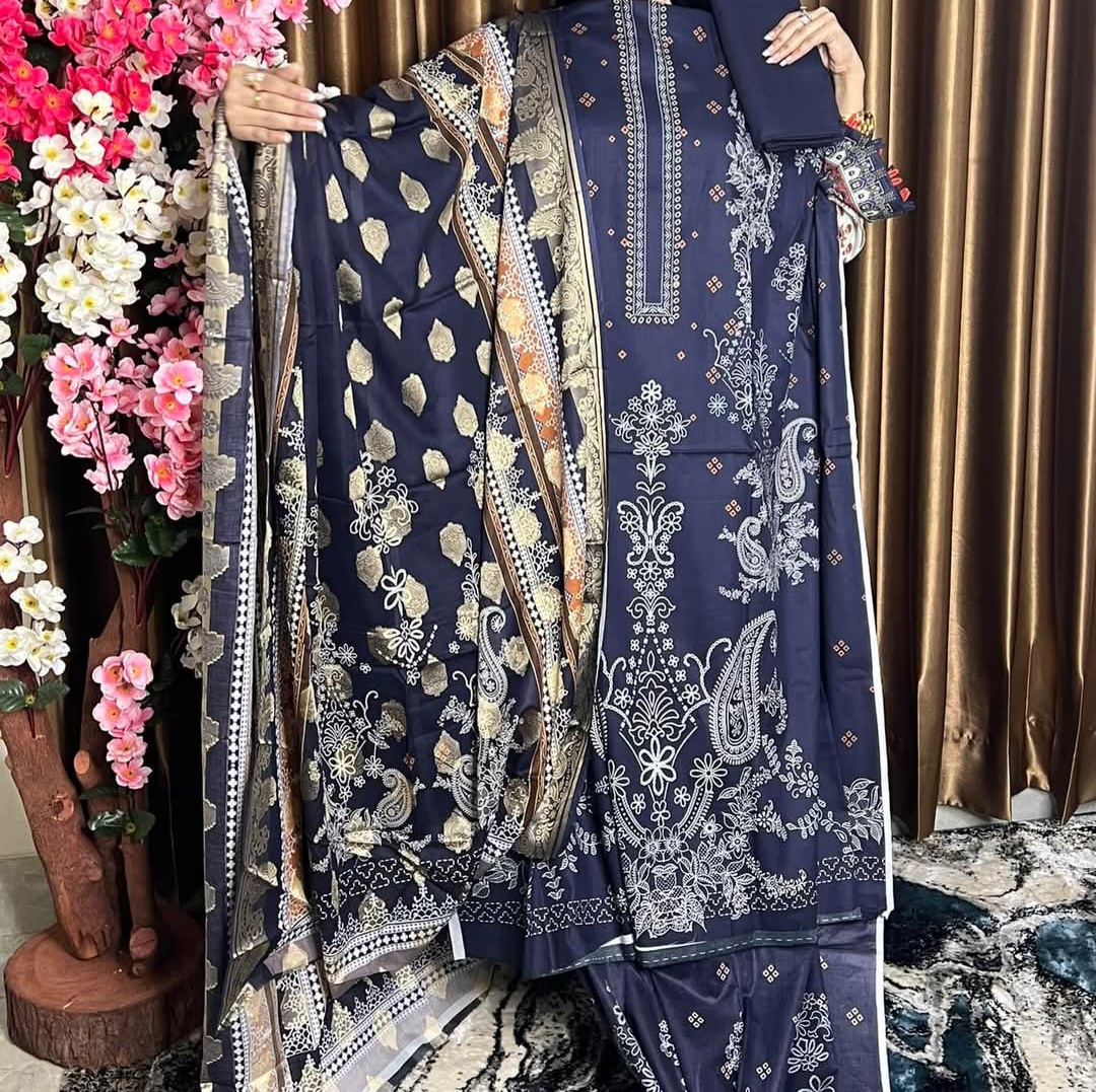 পাকিস্তানি ইন্সপায়ার – তওয়াক্কাল কাতান প্রিমিয়াম সুইট কটন লন