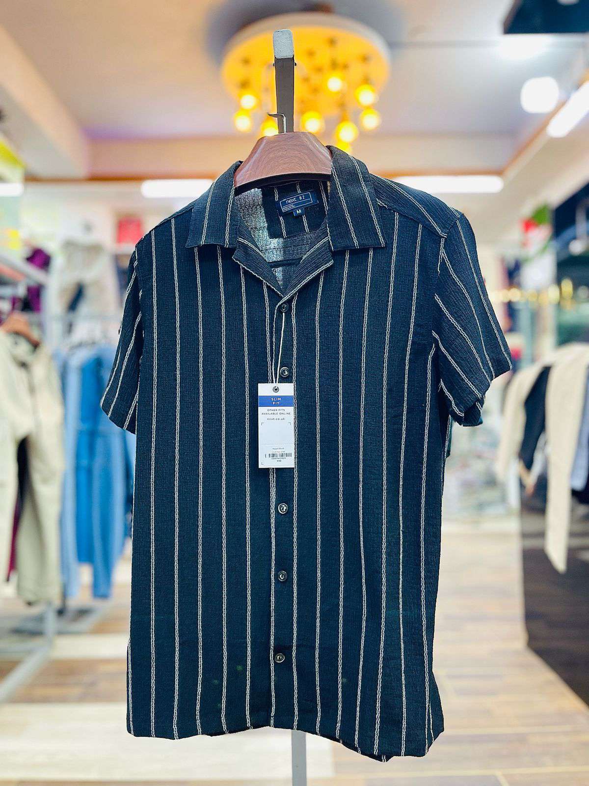 Jack & Jones Men's Palma Seersucker Short-Sleeves Shirt 54-guptodhan.com