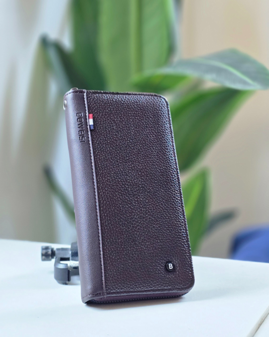 Multifunction Women Wallet – Vintage Solid Color Purse