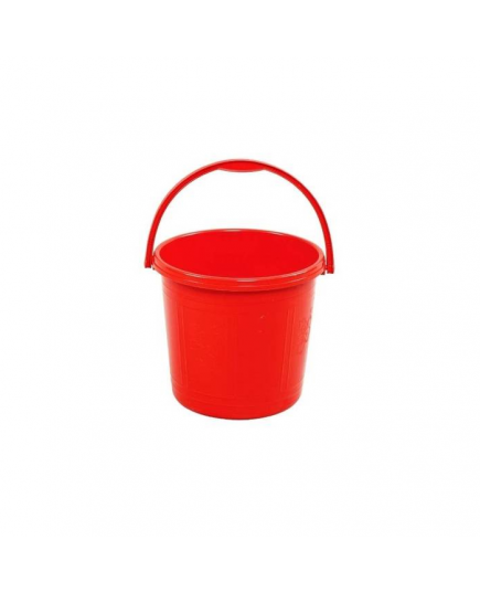 TEL Plastic Classic Bucket 20L - Red
